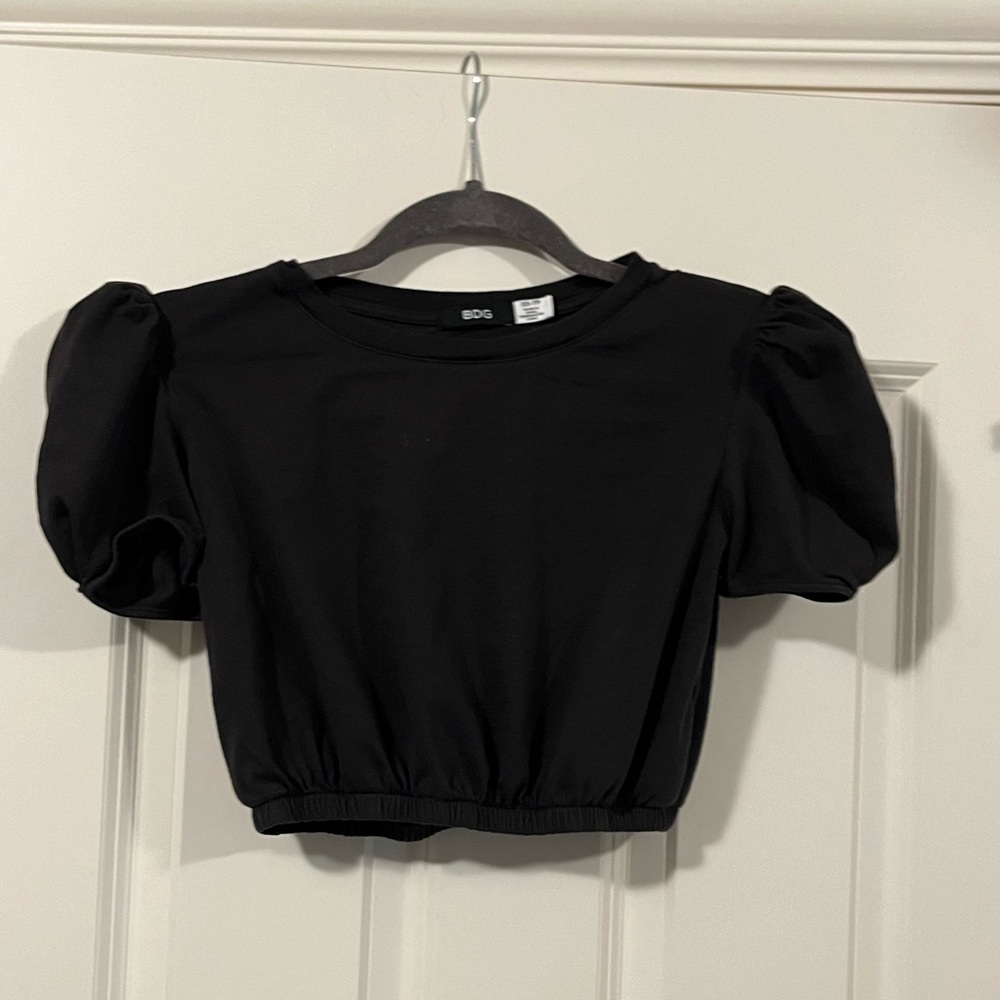 BDG Black Crop Top size XS